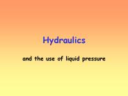 Hydraulics