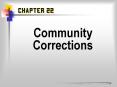 Community Corrections PowerPoint PPT Presentation