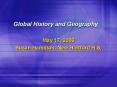 Global History and Geography PowerPoint PPT Presentation