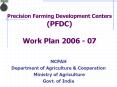 Precision Farming Development Centers PFDC Work Plan 2006 07 PowerPoint PPT Presentation