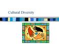 Cultural Diversity PowerPoint PPT Presentation