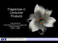 Fragrances in Consumer PowerPoint PPT Presentation