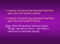 A majority of students that attended FlashFest gave the event positive reviews. PowerPoint PPT Presentation