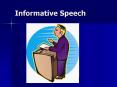 Informative Speech PowerPoint PPT Presentation