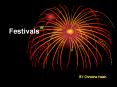 Festivals PowerPoint PPT Presentation