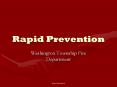 Washington Township Fire Department PowerPoint PPT Presentation