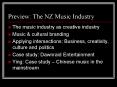 Preview: The NZ Music Industry PowerPoint PPT Presentation