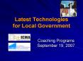 Latest Technologies for Local Government PowerPoint PPT Presentation