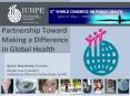 Partnership Toward Making a Difference in Global Health PowerPoint PPT Presentation