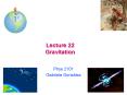 Lecture 22 Gravitation PowerPoint PPT Presentation