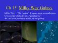 Ch 15: Milky Way Galaxy PowerPoint PPT Presentation