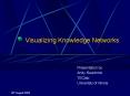 Visualizing Knowledge Networks PowerPoint PPT Presentation