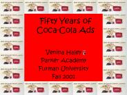 Fifty Years of Coca-Cola Ads