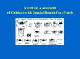Nutrition Assessment of Children with Special Health Care Needs PowerPoint PPT Presentation