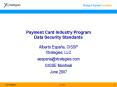 Payment Card Industry Program Data Security Standards PowerPoint PPT Presentation