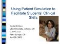 Using%20Patient%20Simulation%20to%20Facilitate%20Students PowerPoint PPT Presentation