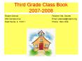 Third Grade Class Book 20072008 PowerPoint PPT Presentation