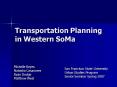 Transportation Planning in Western SoMa PowerPoint PPT Presentation