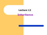 Inheritance