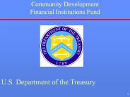 Community Development Financial Institutions Fund