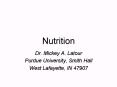 Nutrition PowerPoint PPT Presentation