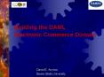 Building the DAML Electronic Commerce Domain PowerPoint PPT Presentation