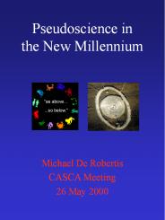 Pseudoscience in the New Millennium