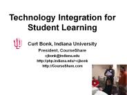 Technology Integration for Student Learning
