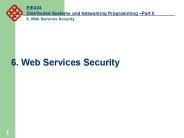 6. Web Services Security