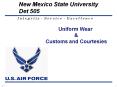 Uniform Wear PowerPoint PPT Presentation