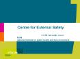 Centre for External Safety  ir C.M. van Luijk, director PowerPoint PPT Presentation