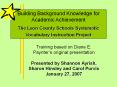 Training based on Diane E. Paynter PowerPoint PPT Presentation