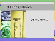 Ed Tech Statistics