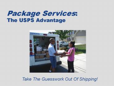 Package Services: