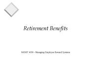 Retirement Benefits