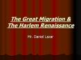 The Great Migration PowerPoint PPT Presentation