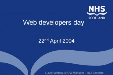 Web developers day