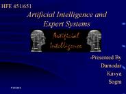 Artificial Intelligence and Expert Systems
