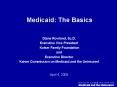 Medicaid: The Basics PowerPoint PPT Presentation
