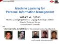 Machine Learning for Personal Information Management PowerPoint PPT Presentation