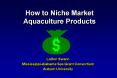 How to Niche Market Aquaculture Products PowerPoint PPT Presentation