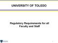 UNIVERSITY OF TOLEDO PowerPoint PPT Presentation