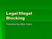 LegalIllegal Blocking
