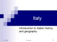Italy PowerPoint PPT Presentation
