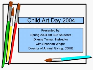 Child Art Day 2004