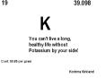 Facts about Potassium PowerPoint PPT Presentation