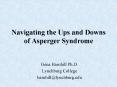 Navigating the Ups and Downs of Asperger Syndrome PowerPoint PPT Presentation