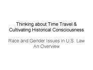 Thinking about Time Travel