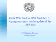 From 1993 SNA to 1993 SNA Rev.1 A progress report on the update of the 1993 SNA PowerPoint PPT Presentation