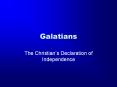 Galatians PowerPoint PPT Presentation
